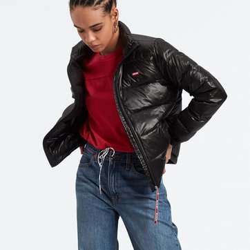 Chaqueta acolchada corta con cuello alto LEVI'S