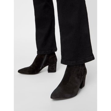 bottines vernies fermeture eclair