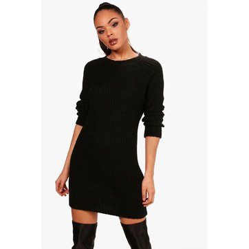 Robe noire femme hiver