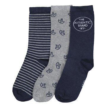 Kakoop Lot de 5 paires de chaussettes chaudes pour enfants de 0 /à 6 ans