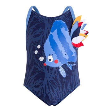 Maillot De Bain Une Pièce Tuc Tuc Garçon – Imprimé Fun, Poche Arrière, Élastique Et Cordon