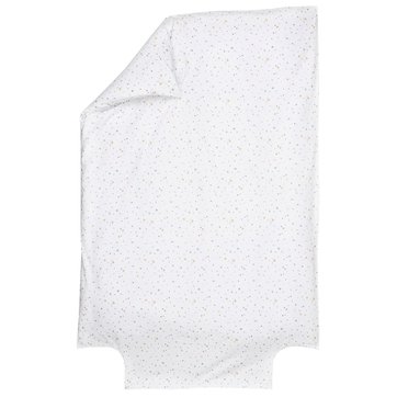 beige Ptit Basile Coton peign/é de qualit/é sup/érieure Lot de 2 Draps housse b/éb/é 70x140 cm Extensibles avec /élastique tout autour 100/% Jersey de coton Bio
