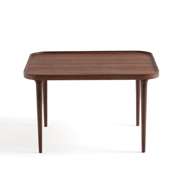 Flacher Tisch Magosia, Nussbaum massiv, grosses Modell AM.PM