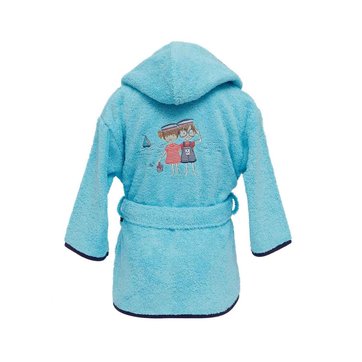 Peignoir De Bain Bebe Brode La Redoute