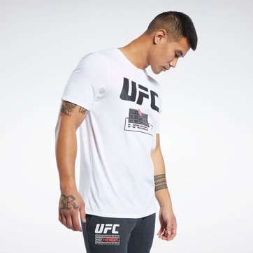 t shirt ufc reebok femme blanche