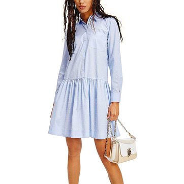 robe bleu marine tommy hilfiger femme