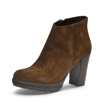 bottines femme bout rond