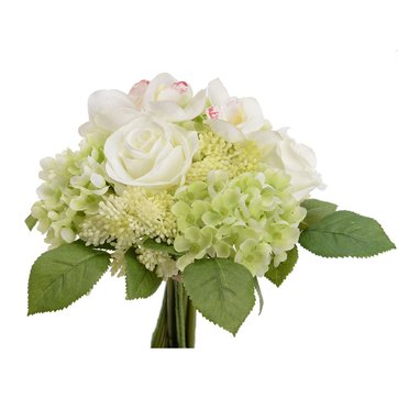 Bouquet Fleurs Artificielles Blanches La Redoute