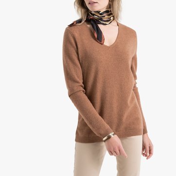 V-Pullover, Feinstrick aus reinem Kaschmir ANNE WEYBURN