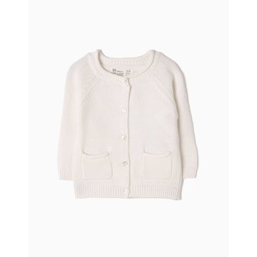 Gilet Blanc Bebe La Redoute