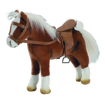 cheval peluche à monter