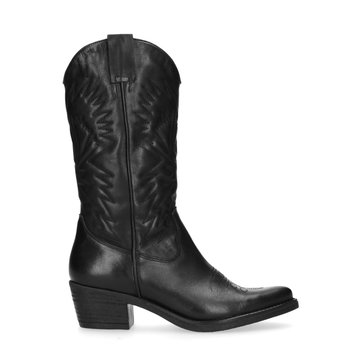 Bottes santiag femme cuir