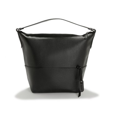 Bolso hobo de piel sintética de efecto granulado ESPRIT