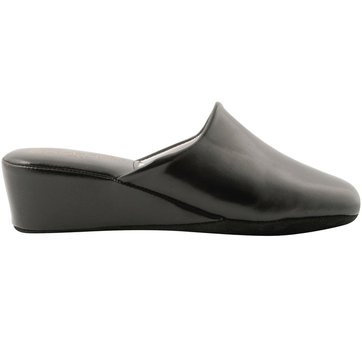 chaussons en cuir pour femme