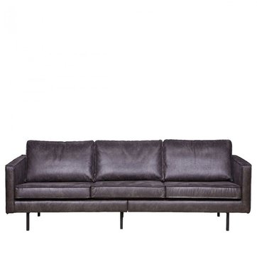 Canape Cuir Noir Design La Redoute