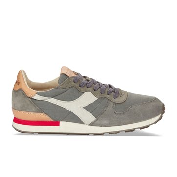 basket homme gris argent