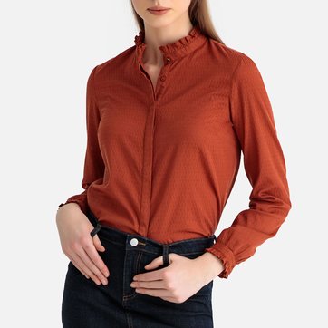 Femme Chemisier Couleur Redoute Chemisier Femme CorailLa eb2YDWH9EI