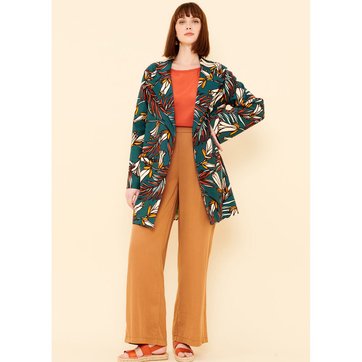 Manteau bleu petrole | La Redoute Manteau femme bleu petrole | La Redoute