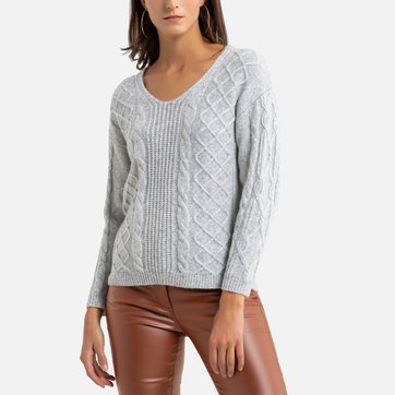 Pullover, Grobstrick, V-Ausschnitt ANNE WEYBURN