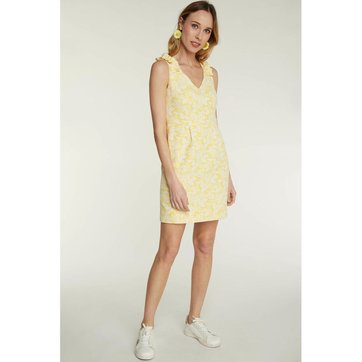 Robe sans manches en jacquard italien Robe sans manches en jacquard italien NAF NAF