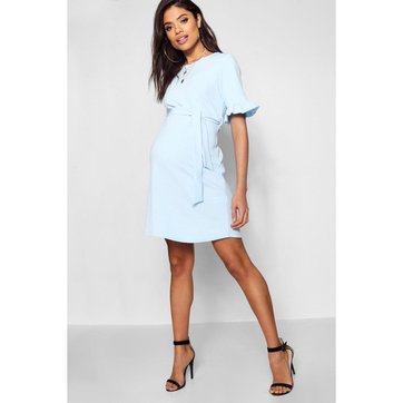 Robe bleu ciel femme clearance