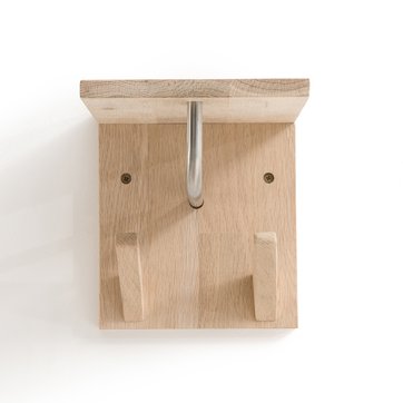 Wandgarderobe/Regal SLOFIA, 2 Haken, Eiche hell LA REDOUTE INTERIEURS