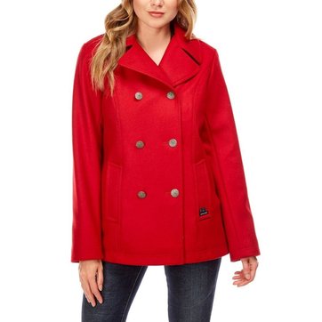 Manteau Laine Bordeaux La Redoute