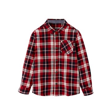 chemise rouge enfant