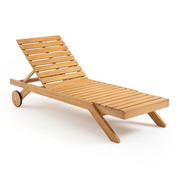 Sun Loungers Deck Chairs La Redoute - Wood Chaise Lounge Chairs Sun Loungers Deck Chairs La Redoute - Wood Chaise Lounge Chairs