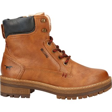 bottines mustang marron