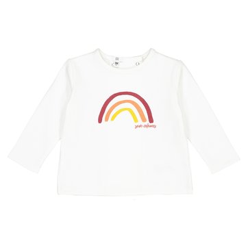 Bedrucktes Sweatshirt mit rundem Ausschnitt, Frühgeborene - 2 Jahre LA REDOUTE COLLECTIONS