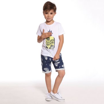 T-shirt com motivo ananás, lantejoulas mágicas, 3-12 anos 3 POMMES