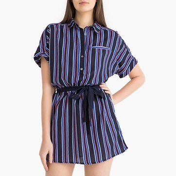 Vestido às riscas Vestido às riscas FRNCH