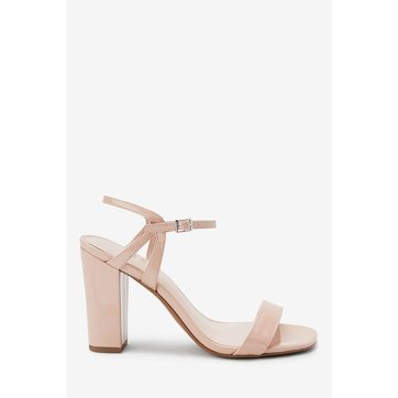 chaussure talon carre pailleté