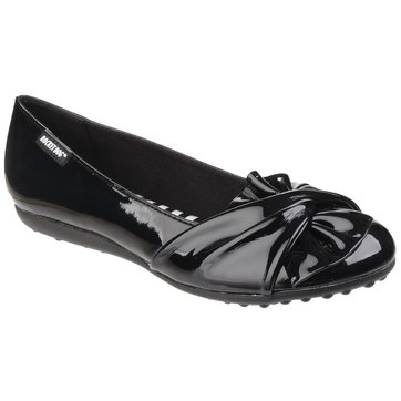 ballerines noires vernies