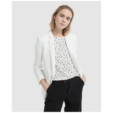 Cardi Chemisier Savina Blanc P982648 201