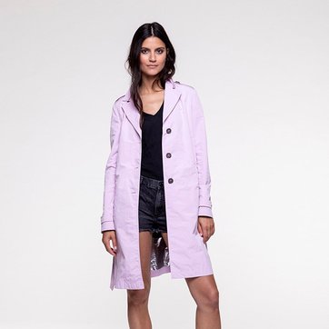 Trench violet | La Redoute Manteau femme violet mauve | La Redoute