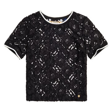 T-shirt de gola redonda, mangas curtas SUPERDRY