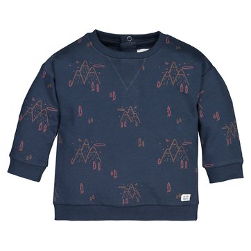 Bedrucktes Sweatshirt mit Rundhalsausschnitt, 1 Monat - 4 Jahre LA REDOUTE COLLECTIONS