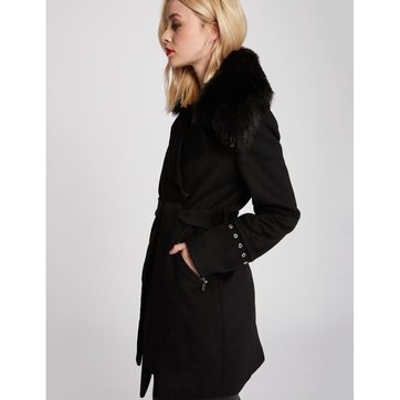 Fourrure Manteau Redoute Femme La Fausse Afnfq5