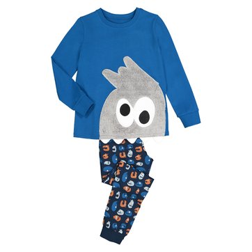Pijama de algodón con motivo de monstruo, 2-12 años LA REDOUTE COLLECTIONS
