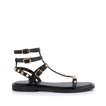 sandales brides noires