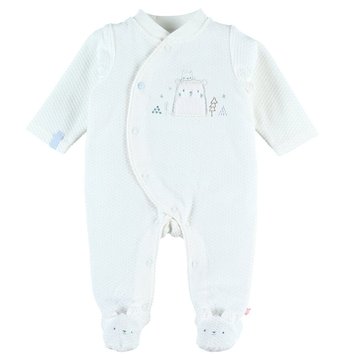 Pyjama Bebe Velours Blanc La Redoute