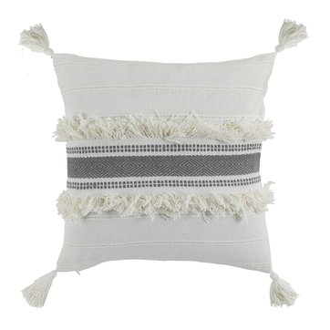 Decoratie Coussin Pompons 30x50 Coton Lilirose