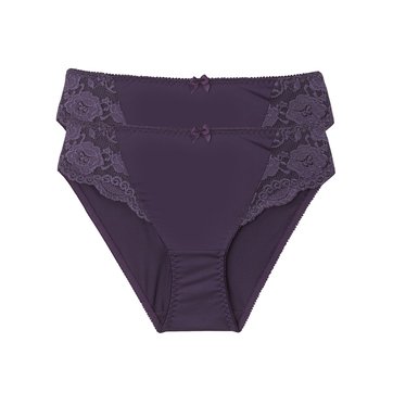 slip femme violet