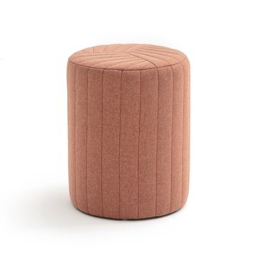Hocker Jimi, zylindrisch mit Stepperei Hocker Jimi, zylindrisch mit Stepperei LA REDOUTE INTERIEURS