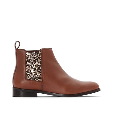 børn womens ankle boots low heel