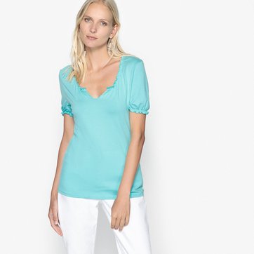 T-shirt fantasia, malha suave ANNE WEYBURN