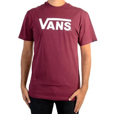 t shirt vans homme bordeaux