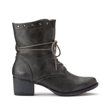 Mustang Bottines Femme 1229-522 à Lacets – Cuir Synthétique Rivets Tendance
